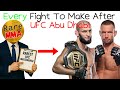 Every Fight To Make After UFC Abu Dhabi Whittaker vs de Ridder Rare Matchmaking!