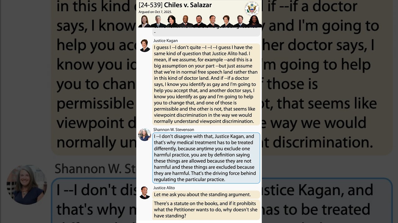 Чайлз против Салазара о конверсионной терапии: судья Кейган о дискриминации по признаку точки зрения