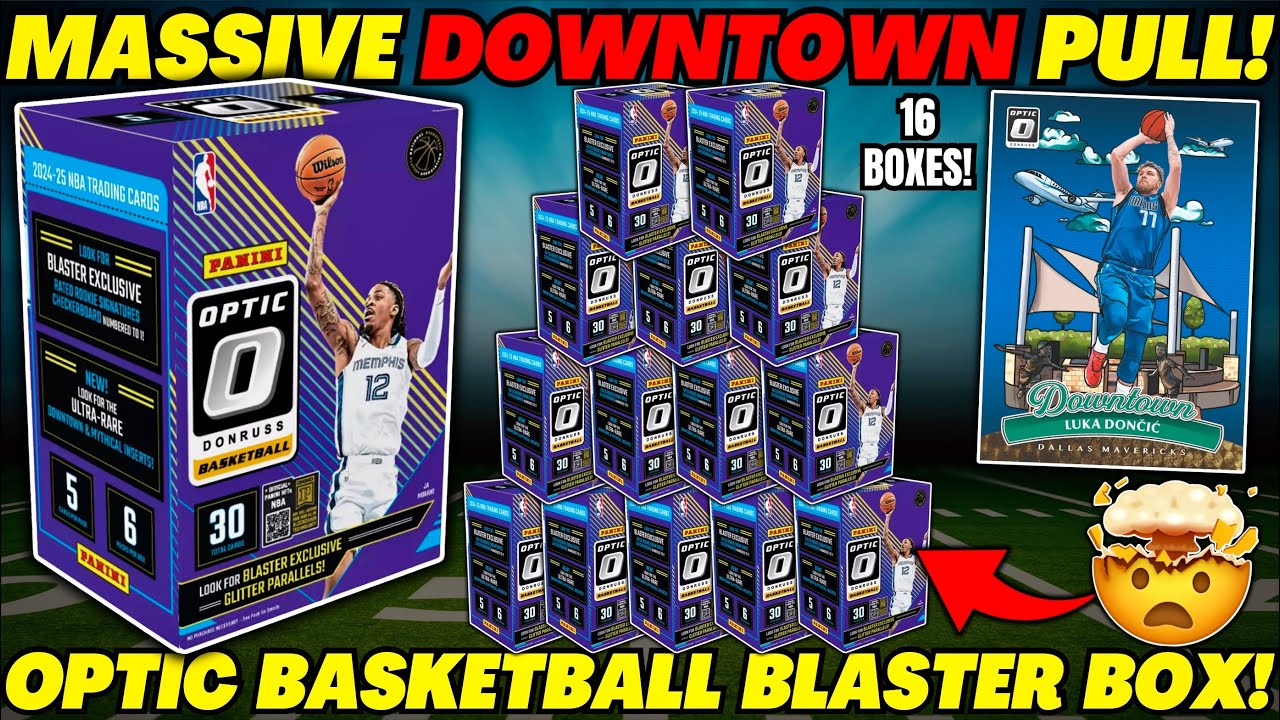 *MUST SEE PULL!🚨 2024 OPTIC BASKETBALL BLASTER BOX REVIEW!🏀
