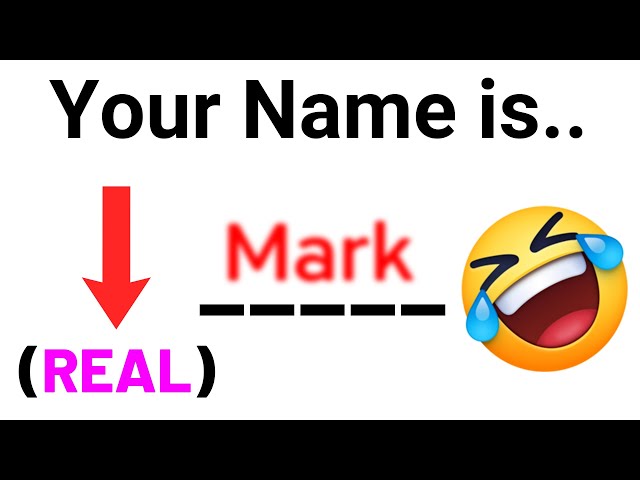 This video will accurately guess your Name!! class=