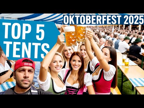 “Oktoberfest 2025 🇩🇪🍺 Best Beer Tents in Munich 🎡 Top 5 Wiesn Guide”