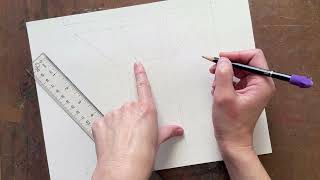 How to Draw Diagonal Lines for an Optical Illusion