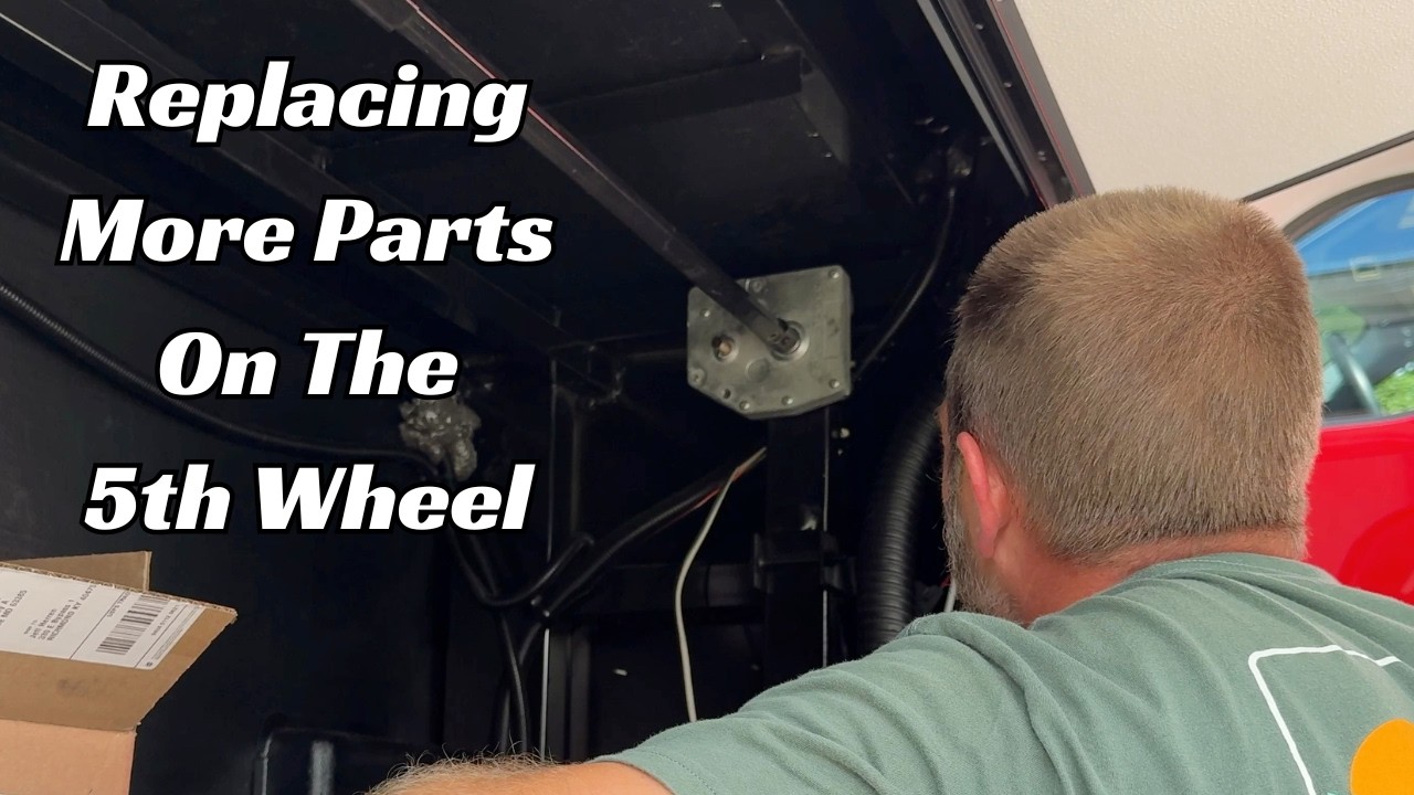 Замена редуктора пятого колеса шасси