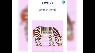 Im Not a robot brain test level 73 Walkthrough Solution