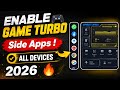 How To Enable Game Turbo Sidebar In All Poco And Redmi Phones | Enable Game Turbo Side Apps.