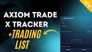 Axiom Trade X Tracker Tutorial Spot Tweets Inside Axiom