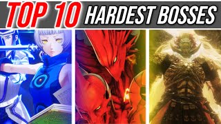 TOP 10 HARDEST Boss Fights in JRPG History!