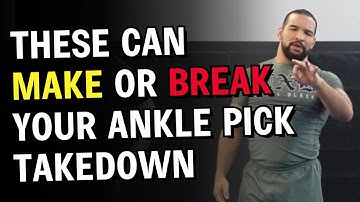 3 Basic Principles for Finishing More Ankle Pick Takedowns in Jiu Jitsu & Wrestling