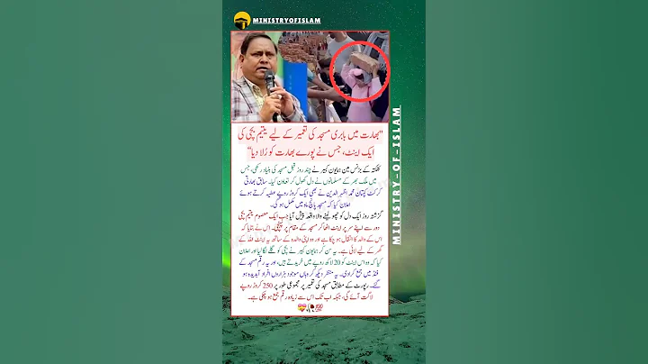 She Had Nothing—Just One Brick. Thousands Cried 😭| Babri Masjid #youtubeshorts