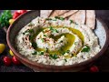 How To Make Baba Ganoush Lebanese Roasted Eggplant Dip Recipe