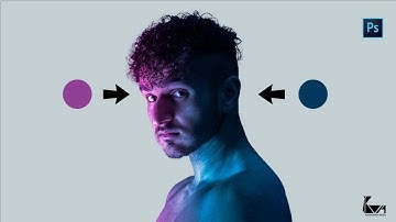 QUICK TECHNIQUE FOR PORTRAIT DUAL LIGHTING EFFECT IN PHOTOSHOP