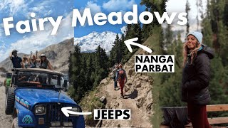 Jeeps &amp; Trekking Through Fairy Meadows 🇵🇰 Pakistan Episode 2