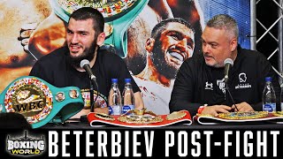 "Bivol should be NEXT!" | Artur Beterbiev Knocks Out Callum Smith! | Post-Fight Press Conference