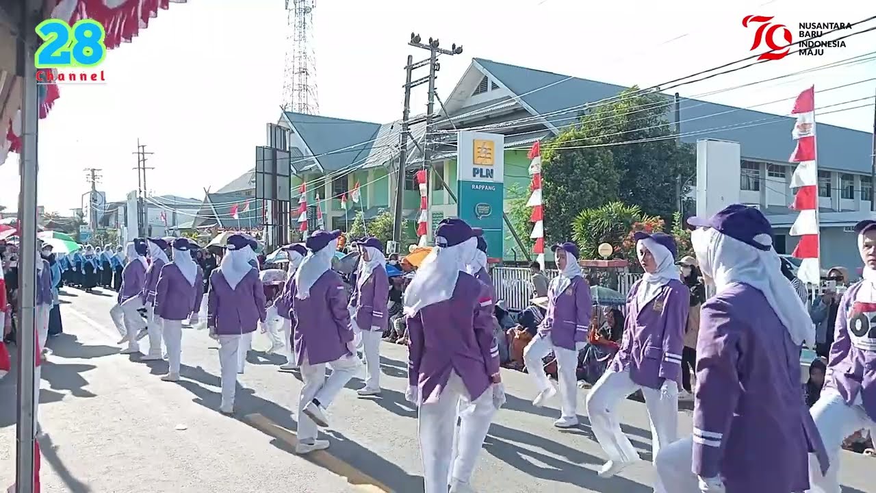 VARIASI GERAK JALAN SMP 1 PANCA RIJANG