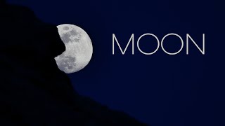 Лунный пейзаж Белых каньонов. / Moon landscape of White canions. Moonlight.
