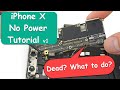 Iphone x repair motherboard short tutorialdata recovery  v1  malaysia  episode 02