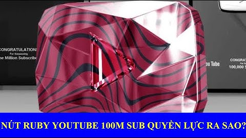 Nút Kim Cương Đỏ Cao Quý Của Youtube Quyền Lực Ra Sao?