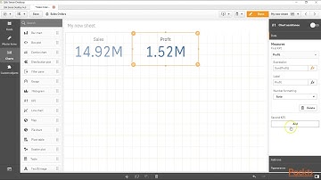 Learn Qlik Sense Dashboard Development:  Adding KPIs | packtpub.com