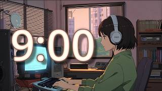 9 Minute Timer with Relaxing Lo-Fi Music | Lo-Fi Timer