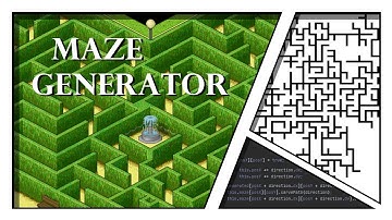 Random maze generator | Explanation and source code