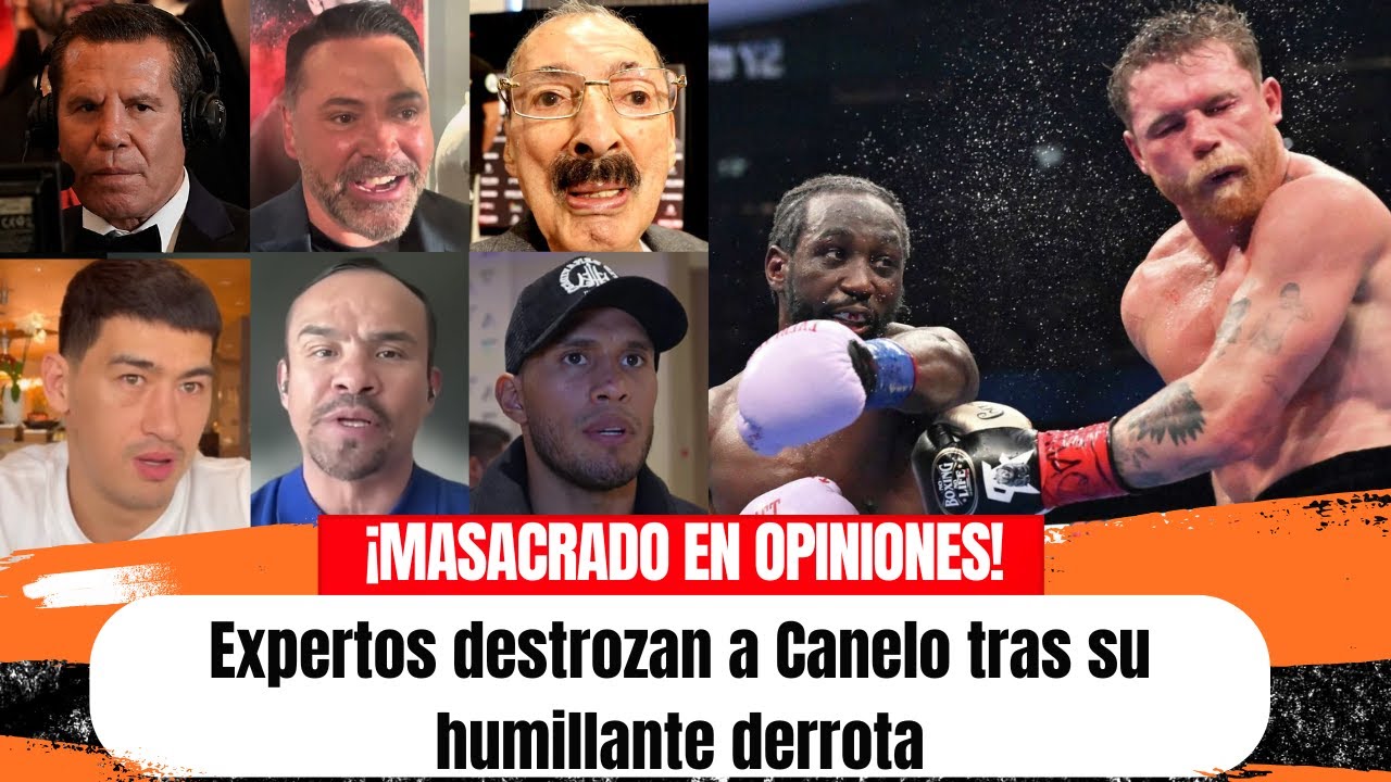 EXPERTOS REACCIONAN A LA DERROTA DE CANELO ÁLVAREZ ANTE TERENCE CRAWFORD