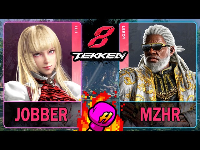 鉄拳8 Jobber (リリ / LILI) VS MZHR (リロイ / LEROY)🥊Tekken 8