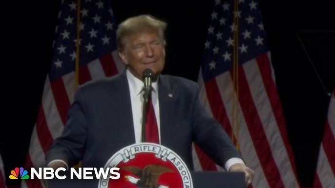 Trump Campaigning At Nra Event Amid Organization S Corruption Trial