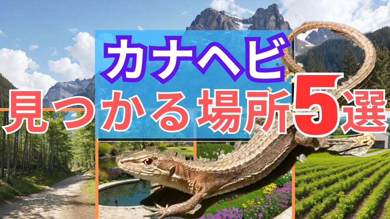 カナヘビ どこに いる