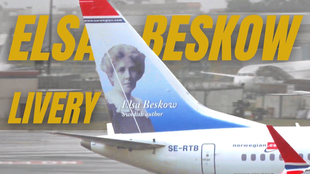 BOEING 737 MAX 8 (ливрея Эльзы Бесков) Посадка в сильный дождь в аэропорту Лиссабона