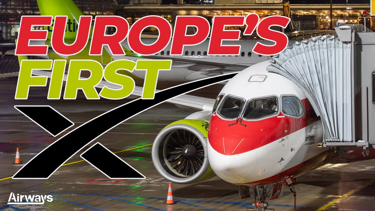 Flying High (and FAST!) On board airBaltic's Starlink Flight - YouTube