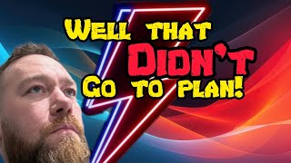 Not Exactly What I Had Planned! - Electricians Vlog