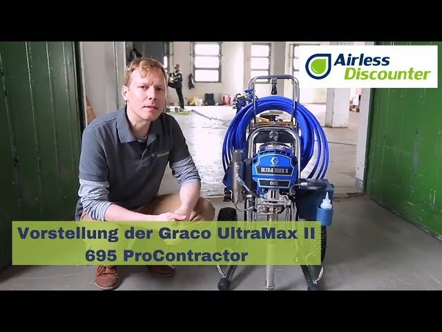  Graco UM 695 pompe airless Démo