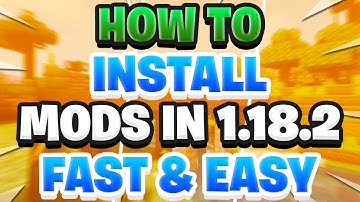 How To Download & Install Mods in Minecraft 1.18.2 - 2022