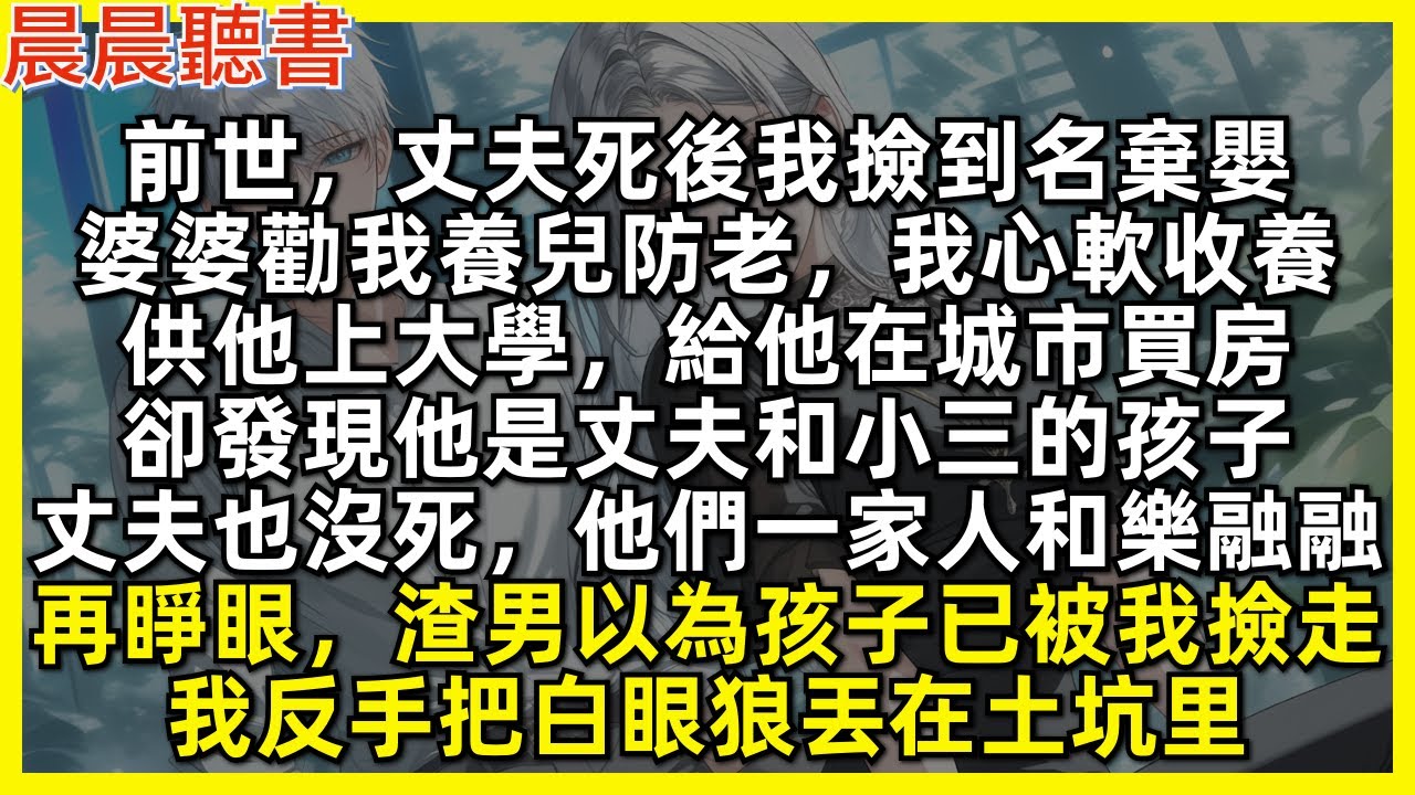 再睜眼渣男以為孩子已被我撿走，我反手把白眼狼丟在土坑里。前世，丈夫死後我撿到名棄嬰，婆婆勸我養兒防老，我心軟收養，供他上大學，給他在城市買房，卻發現他是丈夫和小三的孩子，丈夫也沒死，他們和樂融融