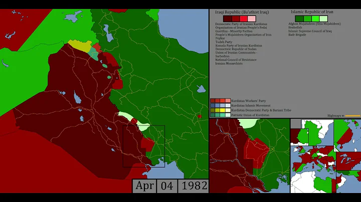 Iran-Iraq War - Every Week (1980-88)