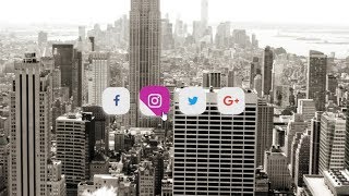 Famous Amazing Social Media Icon/buttons with Amazing Hover effects using pure css3 and html5 Wealth