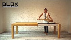 BLOX - folding dining table from MILONI