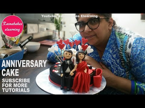 wedding-anniversary:cake-decorating:fondant-3d-toppers