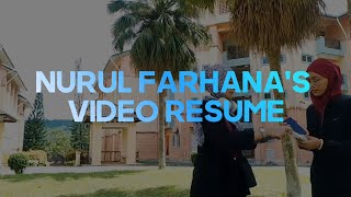  Video Resume Nurul Farhana Uhlb3132 49 