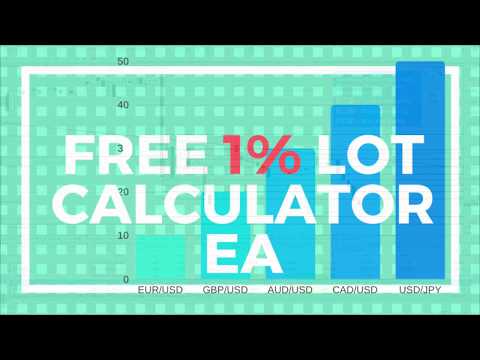 How To Calculate 1 Risk Free Mt4 Lot Size Calculator Ea Expert Advisor - 