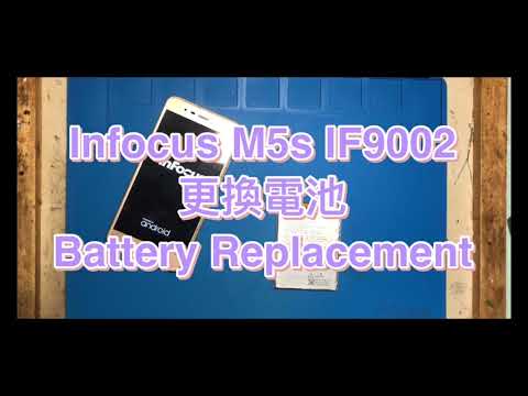 Infocus M5s IF9002 更換電池 Battery replacement