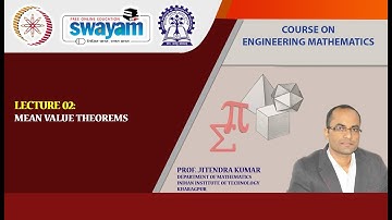 Lecture 02: Mean Value Theorems