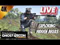 Live ghost recon wildlands  exploring the hidden areas 4k  smart faraz yt