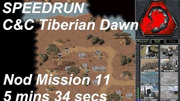 SPEEDRUN: C&C Tiberian Dawn - Nod mission 11 (Option B)