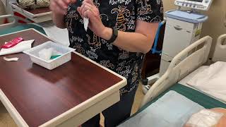 Sterile Dressing Change