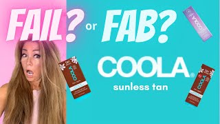 Coola Sunless Tan Review Anti-Aging Face Serum Express Sculpting Mousse Sun Silk Drops