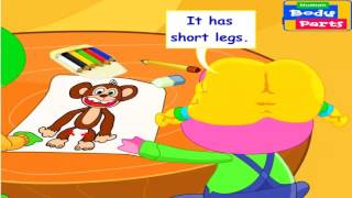 Части тела. Body parts. English for kids. Части тела. Body parts. English for kids.
