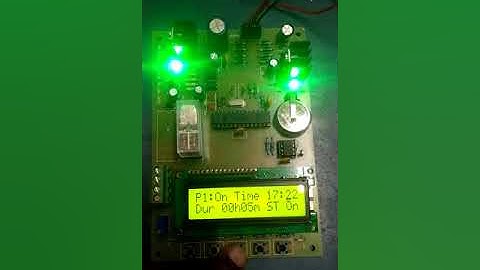 Digital Timer RTC Based