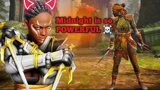 Shadow Fight 4 If You Know How to Use Midnight, She's Dangerous 💥 Watch Her Epic Gameplay!