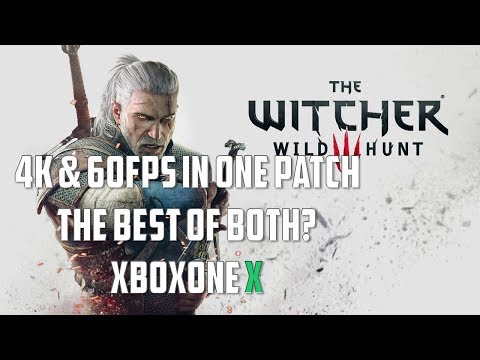 Video: Senza Patch, La Versione Su Disco Di The Witcher 3 Funziona A 60 Fps Su Xbox One X